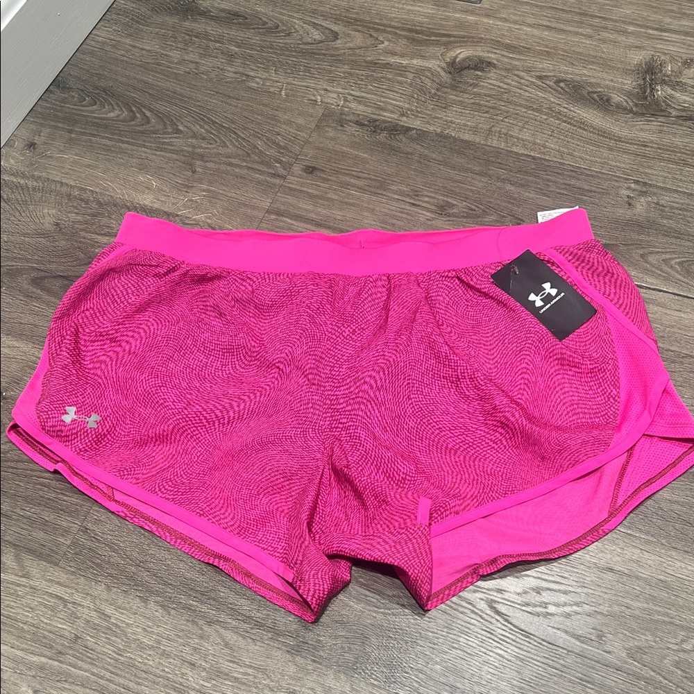 Under Armour (XL) Women's Pink Shorts w/ Liner NWT